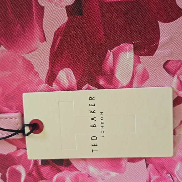 Ted Baker Pink Floral Tote Bag Nwt - Picture 2 of 6